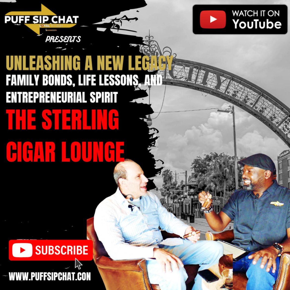 Black Podcasting - Legacy: Family Bonds, Life Lessons and Entrepreneurial Spirit at the Sterling Cigar Lounge
