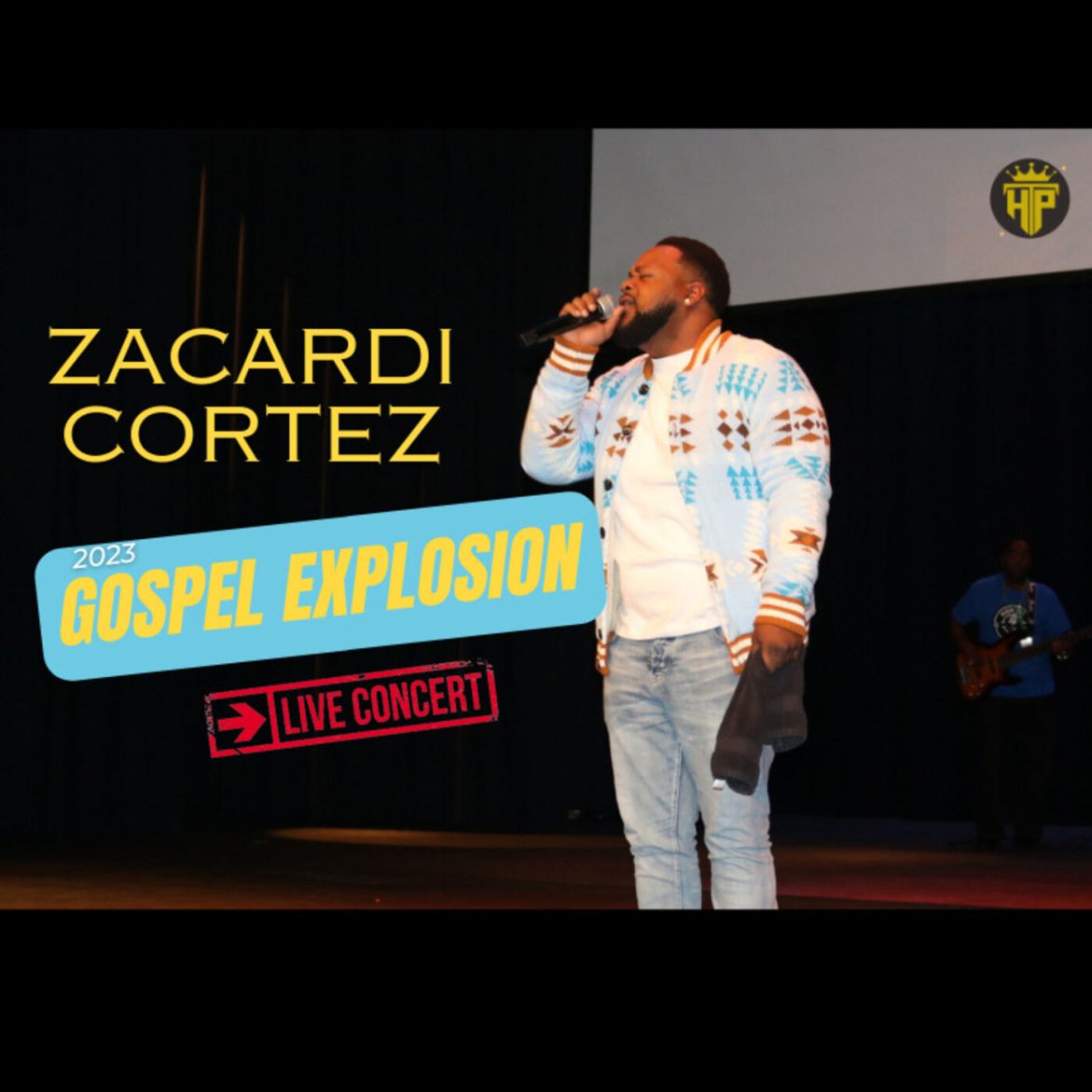 Black Podcasting - Grammy Nominated singer Zacardi Cortez live performance and Interview at the 2023 Gospel Explosion showcase by Shamika Plummer