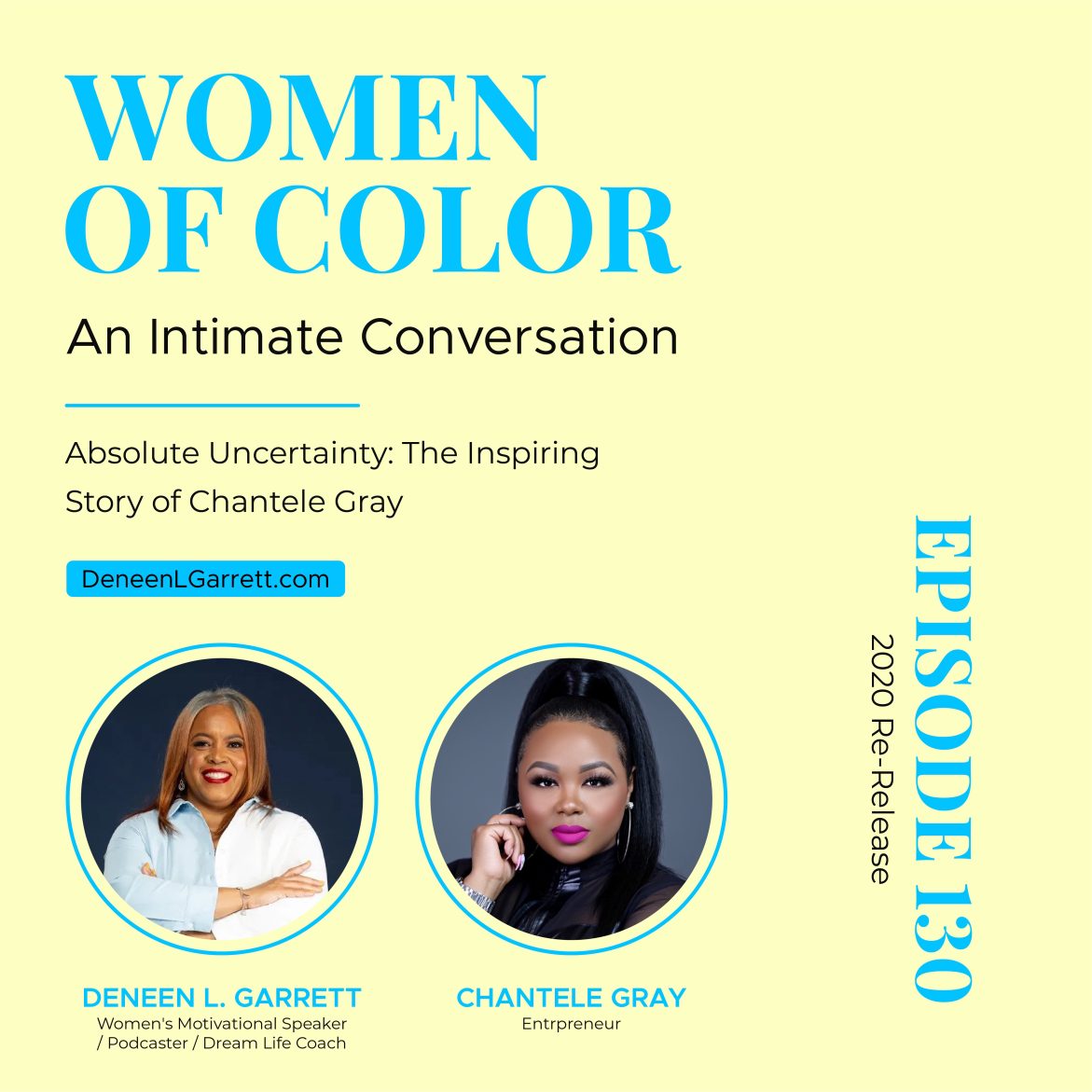 Black Podcasting - Absolute Uncertainty: The Inspiring Story of Chantele Gray