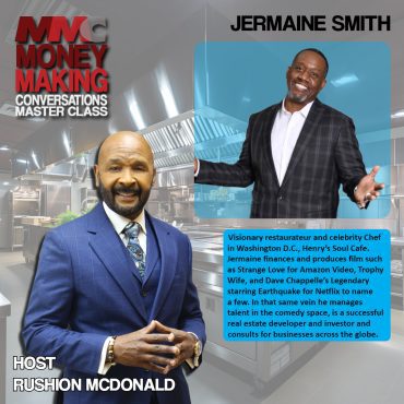 Black Podcasting - Celebrity Soul Food Chef Jermaine Smith reveals the Mumbo Sauce history and his popular Washington D.C. based restaurant Henry's Soul Cafe in the DMV.