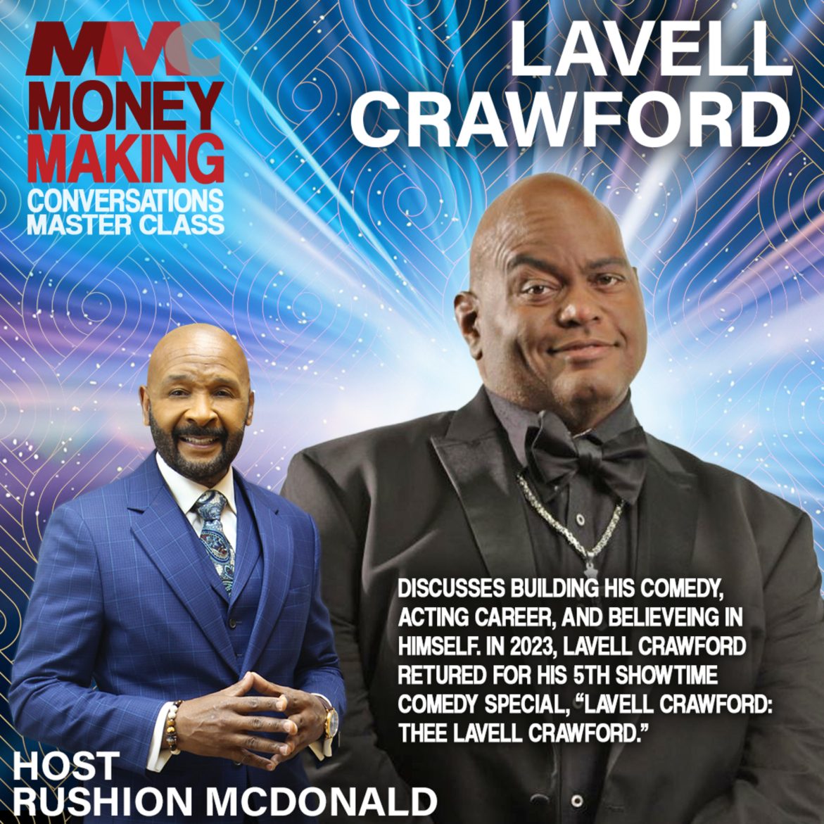 Black Podcasting - Comedian Lavell Crawford, a favorite Hoodie Awards/Neighborhood Awards celebrity presenter