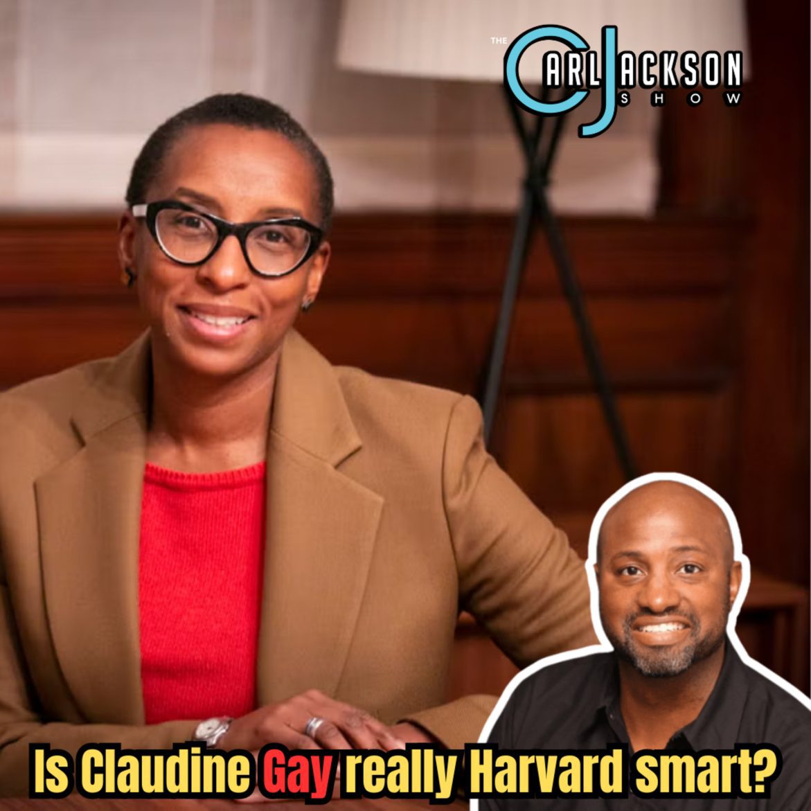 Black Podcasting - Is Claudine Gay really Harvard smart?