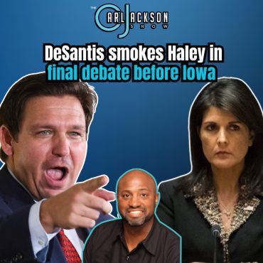 THE DeSantis smokes Haley in final debate before Iowa Black Podcasting - THE DeSantis smokes Haley in final debate before Iowa