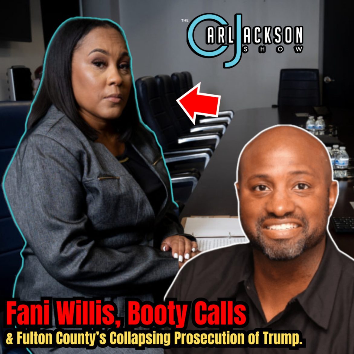 Black Podcasting - Fani Willis, Booty Calls  & Fulton County’s Collapsing Prosecution of Trump.