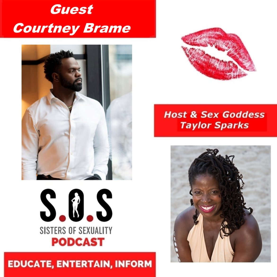 Black Podcasting - A Heart To Heart Conversation With Courtney Brame of Something Positive For Positive People