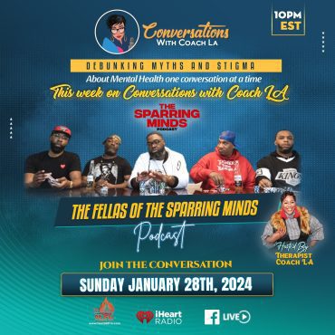 Breaking the Silence: Exploring Men's Mental Health, Therapy, Relationships, and Dating with the Men of The Sparring Minds Podcast Black Podcasting - Breaking the Silence: Exploring Men's Mental Health, Therapy, Relationships, and Dating with the Men of The Sparring Minds Podcast