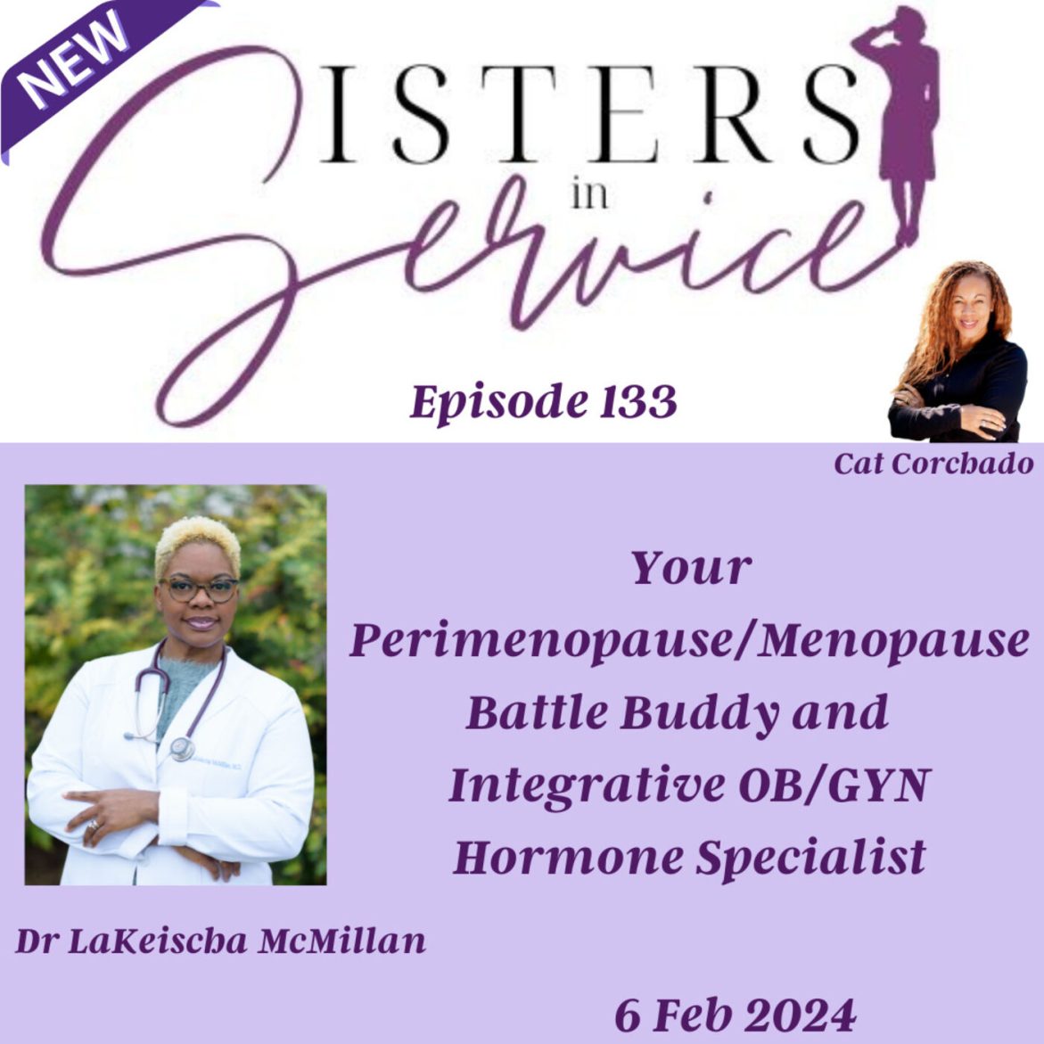 Black Podcasting - Dr LaKeischa - Integrative OB/GYN Hormone Specialist and Your Hormone Battle Buddy
