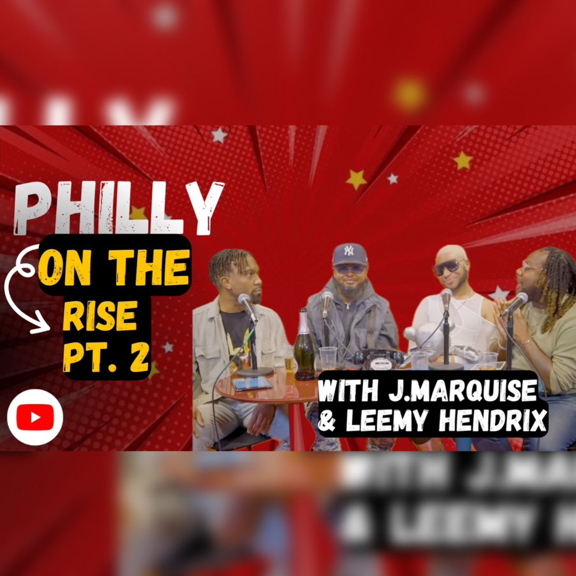 Black Podcasting - LIVE: Philly On The Rise Reality TV Guests Part 2 feat. J. Marquise & Leemy Hendrix
