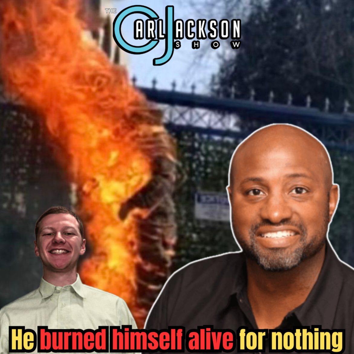 Black Podcasting - Pro Hamas USAF member, Aaron Bushnell, burned himself alive for nothing