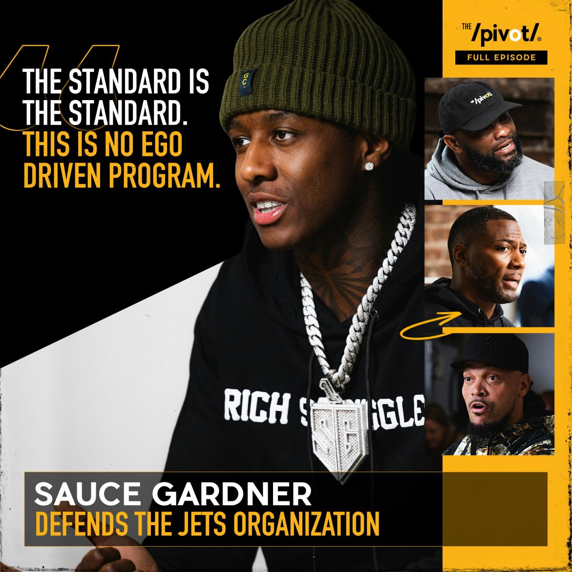 Black Podcasting - Sauce Gardner: 2 sides to every story as the All Pro responds to recent negativity surrounding the NY Jets, locker room culture,  Aaron Rodgers, team's needs in Free Agency & personal growth after getting hacked