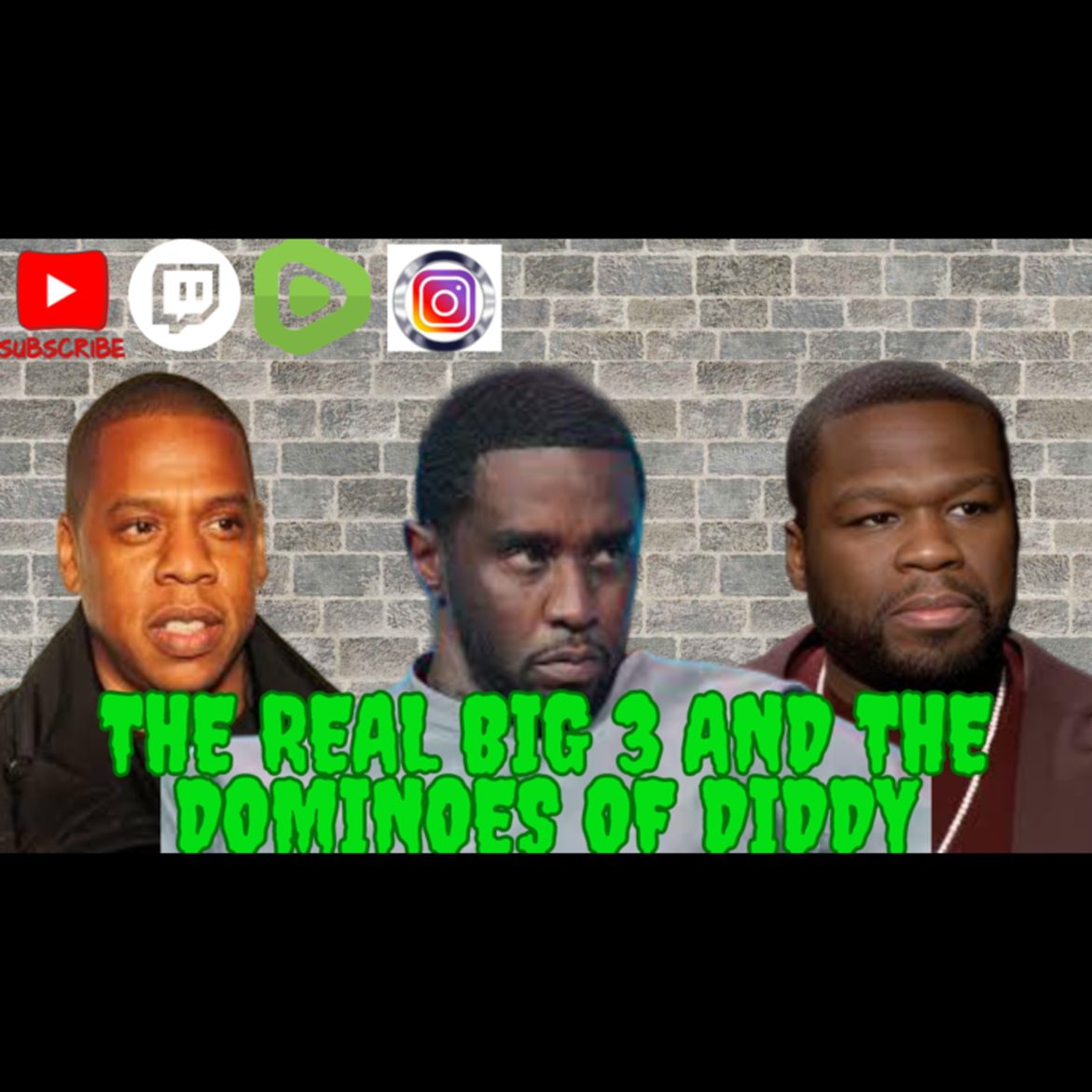 Black Podcasting - We Made It To Wednesday! - The Real Big.3 And The Dominoes Of Diddy!