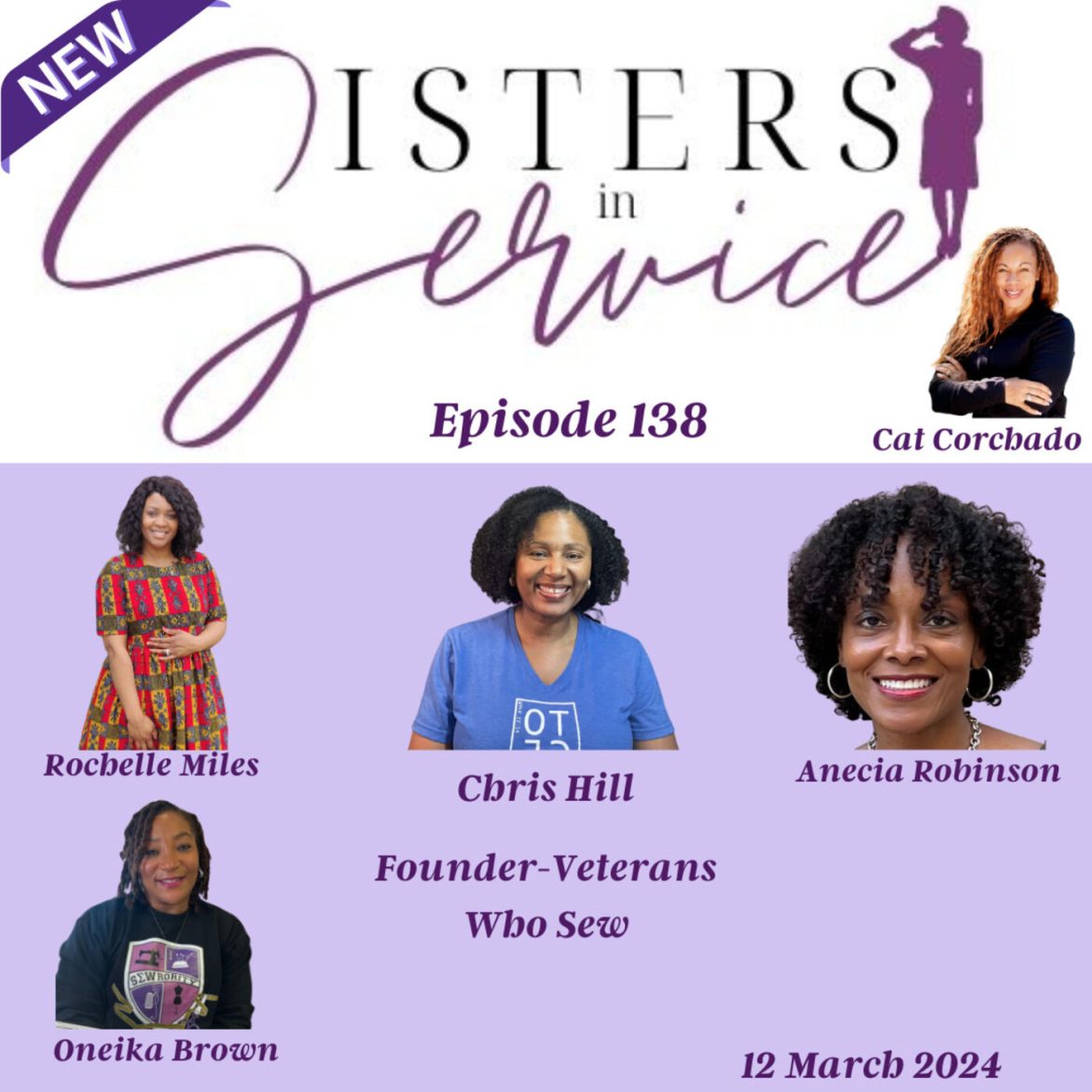 Black Podcasting - Stitching Stories: Women Veterans and the Art of Connection through Sewing