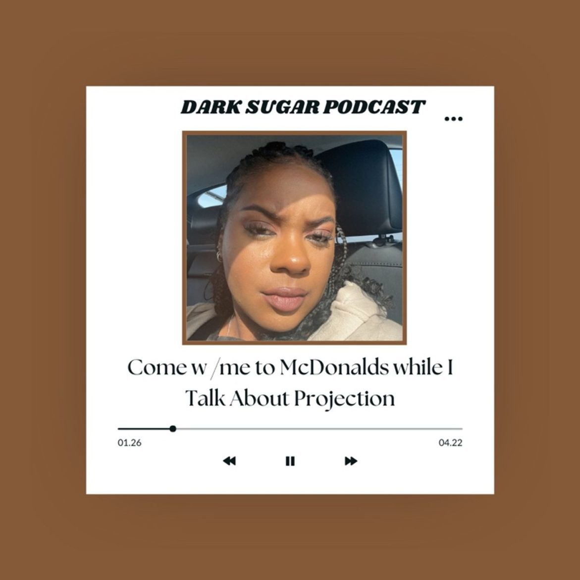 Black Podcasting - Come w/Me to McDonals while I Talk About Projection