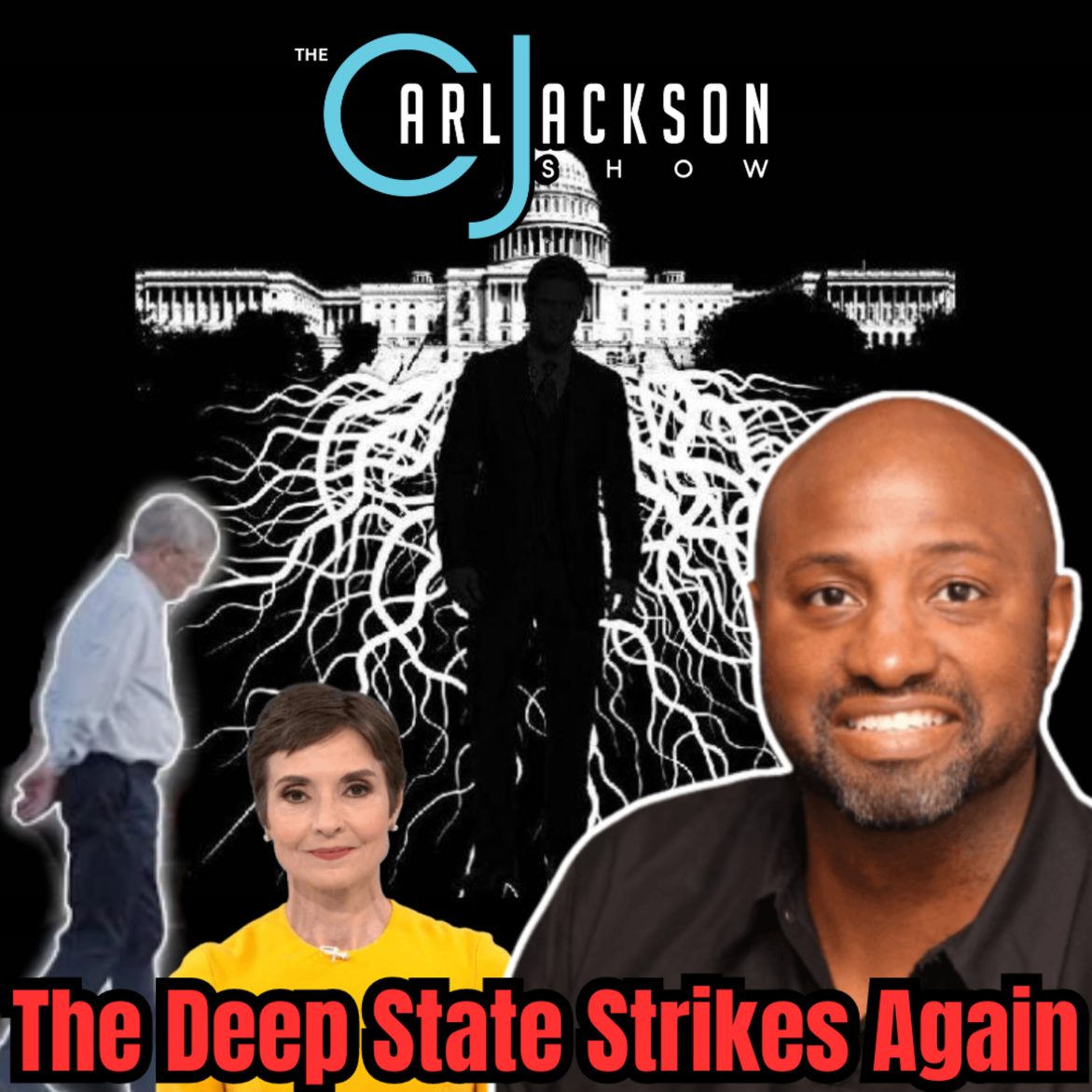 Black Podcasting - The Deep State Strikes Again: journalists Steve Baker arrested & Catherine Herridge held in contempt