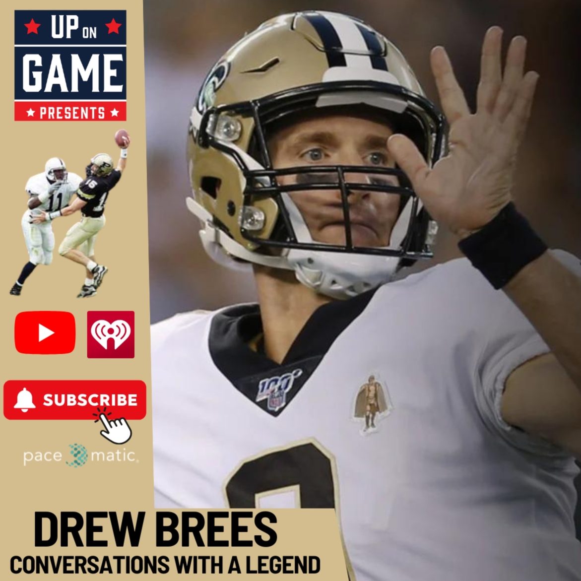 Up On Game Presents Conversations With A Legend Featuring Drew Brees "99 Purdue Vs Penn St And Wilson Not Looking Comfortable In Payton's Offense" Black Podcasting - Up On Game Presents Conversations With A Legend Featuring Drew Brees "99 Purdue Vs Penn St And Wilson Not Looking Comfortable In Payton's Offense"