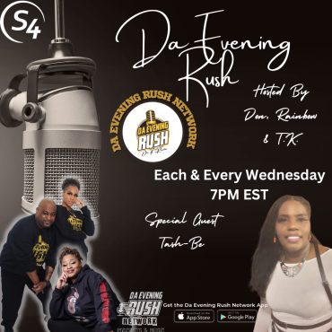 Black Podcasting - Da Evening Rush Show: (S4 Ep26): The Ultimate DJ, W/ Specal Guest Tash-Be