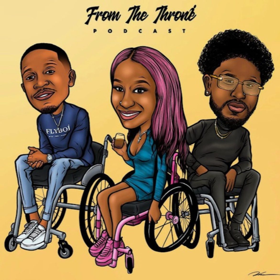 Black Podcasting - Paralympian joins the podcast ! Flying in a wheelchair?