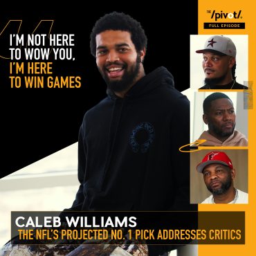 Black Podcasting - Caleb Williams The NFL's No. 1 Overall Projected Draft Pick talks his football mindset, winning Championships, dealing with critics, hating disrespect, what he looks forward to in Chicago & being a leader for the Bears