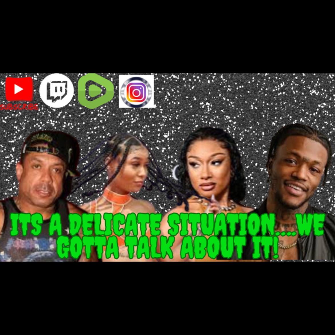 Black Podcasting - 🔴 We Made It To Wednesday! - It's A Delicate Situation....We Gotta Talk About It