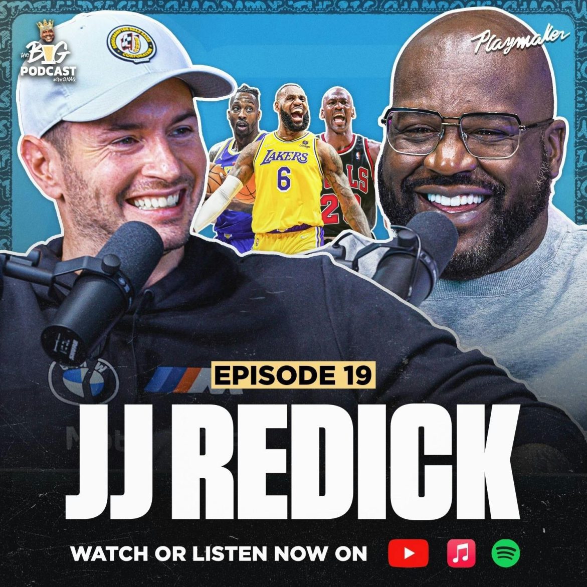 Black Podcasting - JJ Redick Calls Shaq A Hater, Rants Over GOAT Debate, NBA Playoffs, and more  | Ep 19
