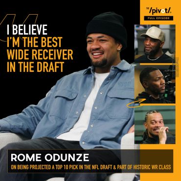 Black Podcasting - Rome Odunze: A projected Top 10 NFL Draft Pick believes he's the best WR in the class that includes Marvin Harrison Jr & Malik Nabers, He talks QB Michael Pennix Jr's hidden talents, his Nigerian roots & working on a family farm shaped him