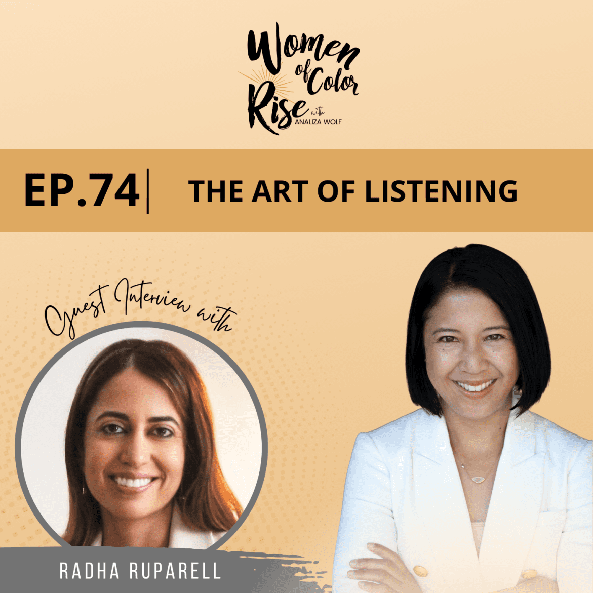Black Podcasting - 74. The Art of Listening with Radha Ruparell, Head of the Global Leadership Accelerator, Teach for All