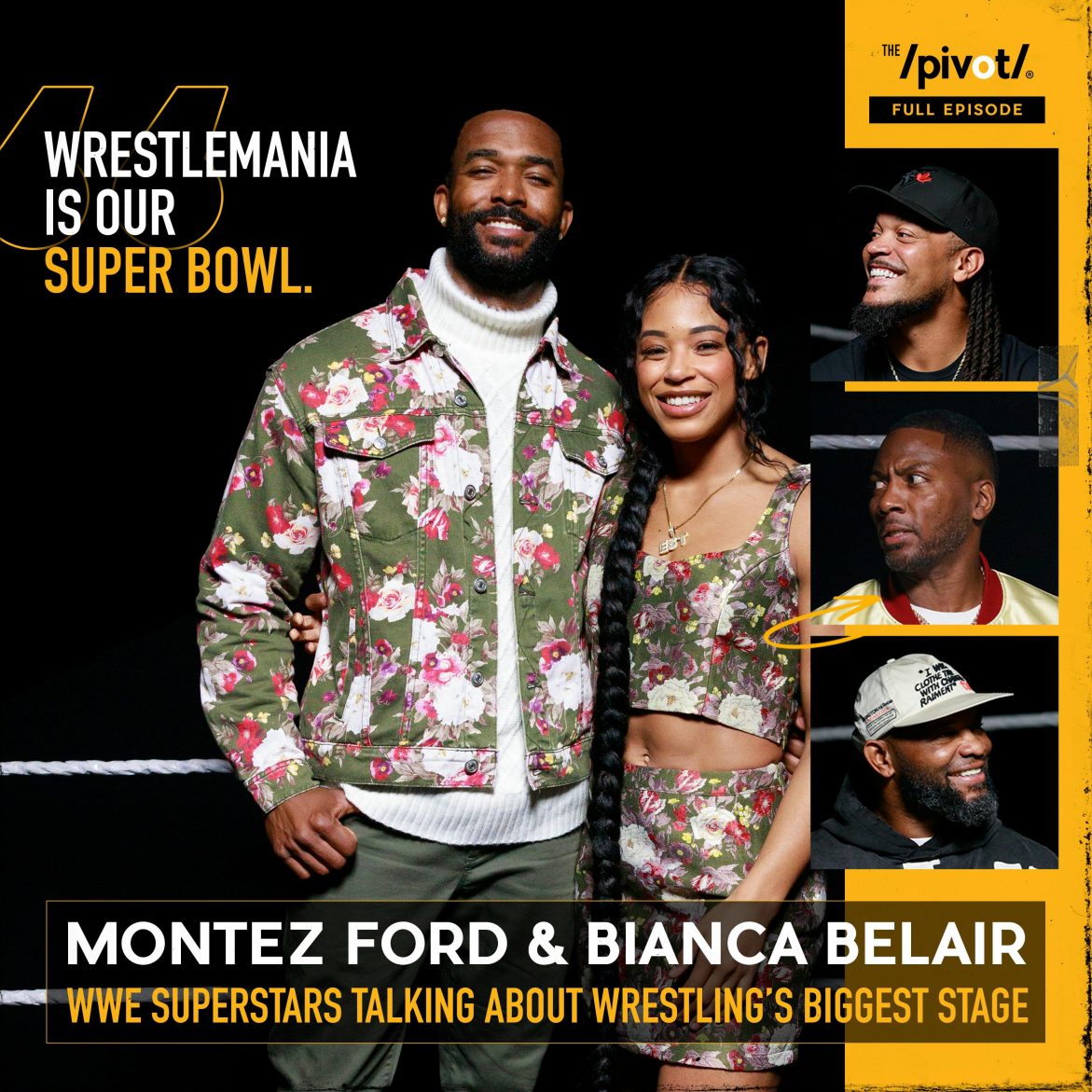 Black Podcasting - WWE superstars Bianca and Montez talk WrestleMania 40, their marriage and unlikely journey into wrestling, answer to the scripted speculation vs reality of WWE athletes and how they continue to pave the way for young black men and women in the sport.