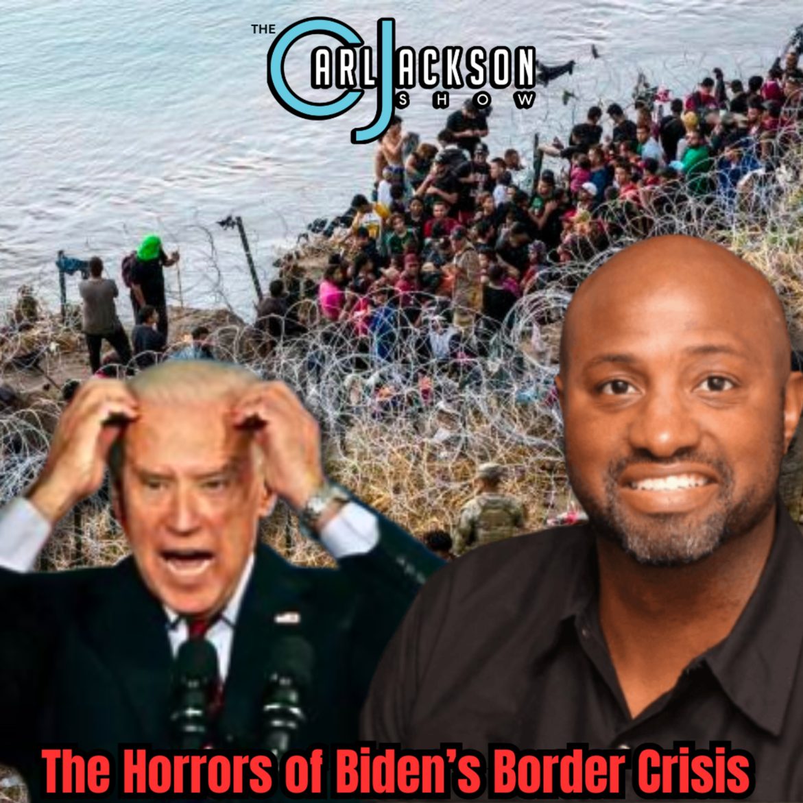 Black Podcasting - The Horrors of Biden’s Border Crisis According to Eagle Pass First Responders.