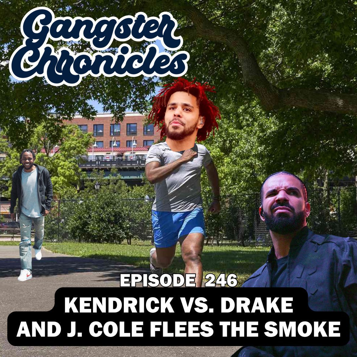 Black Podcasting - Kendrick vs Drake and J. Cole Flee’s The Smoke