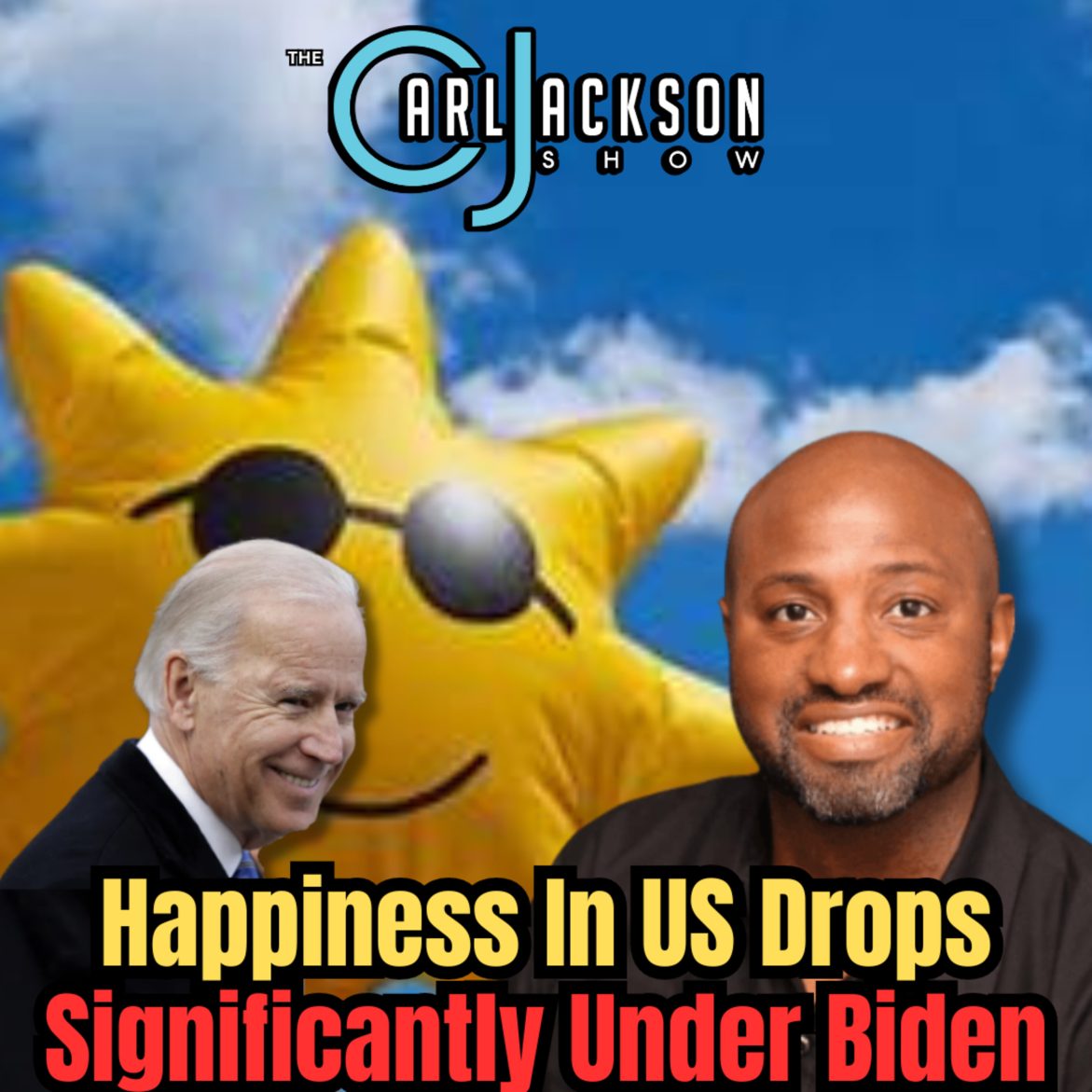 Black Podcasting - Happiness In US Drops Significantly Under Biden, & Speaker Mike Johnson Gets Steamrolled in Ukraine Foreign Aid Pkg