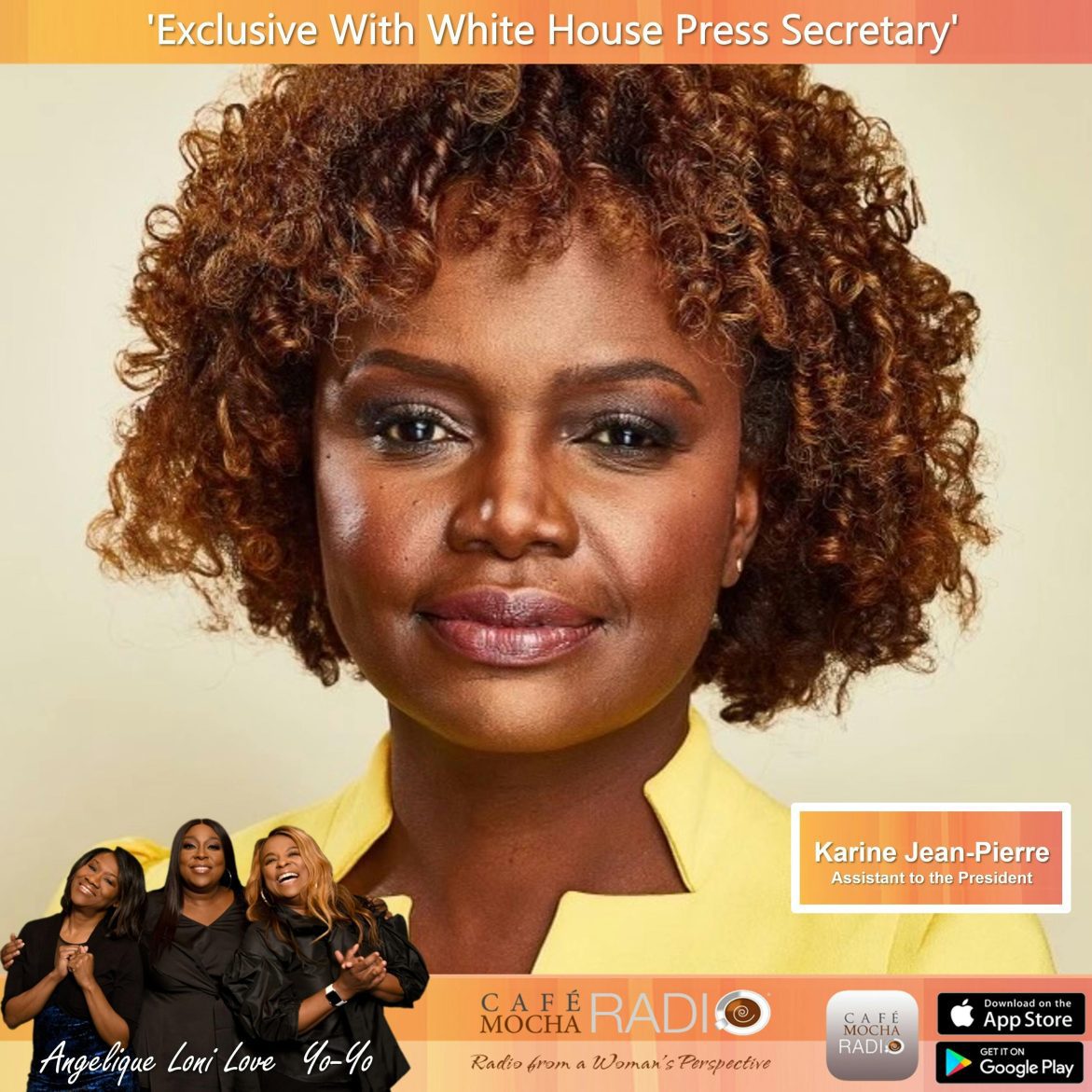 Black Podcasting - Exclusive with White House Press Secretary