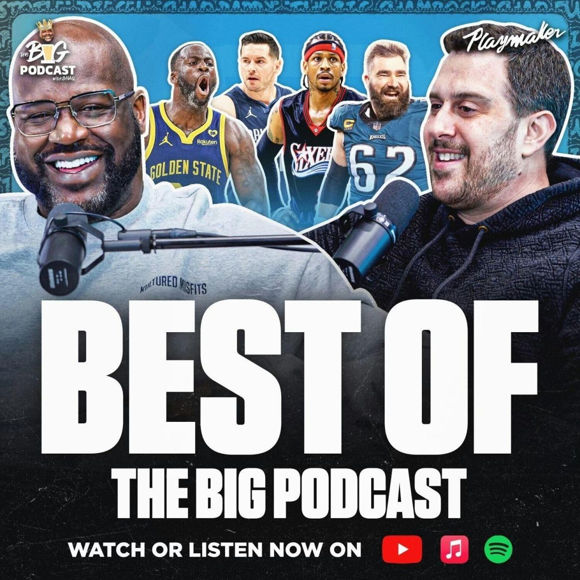 Black Podcasting - Shaq Roasts Everyone, Cries Laughing, and Gets Into Heated Debates | Best Of The Big Podcast So Far