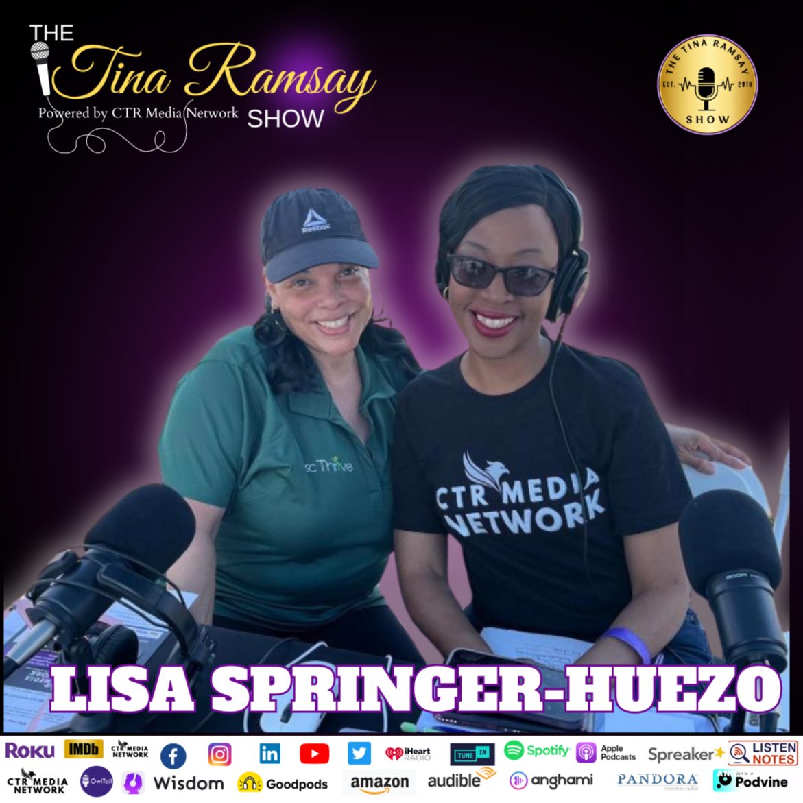 Black Podcasting - S10 Ep251- Meet Lisa Springer-Huezo