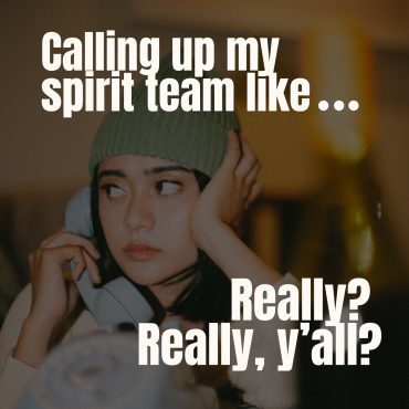 Black Podcasting - Calling Up My Spirit Team Like... "Really? Really, Y'all?"