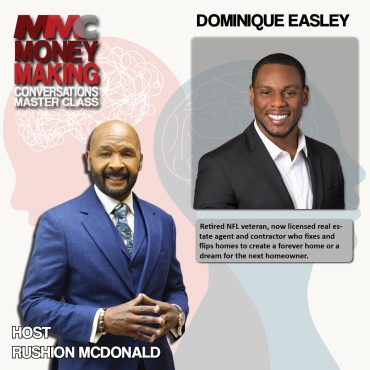Super Bowl Champion, 1st Round Draft Pick, retired and is currently flipping and renovating homes, Dominique Easley. Black Podcasting - Super Bowl Champion, 1st Round Draft Pick, retired and is currently flipping and renovating homes, Dominique Easley.