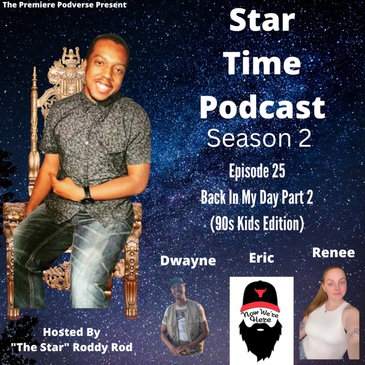 Black Podcasting - Episode 25 - Back In My Day Part 2 (90 Kids Edition) With Eric, Dwayne and Renee 6/24/2024