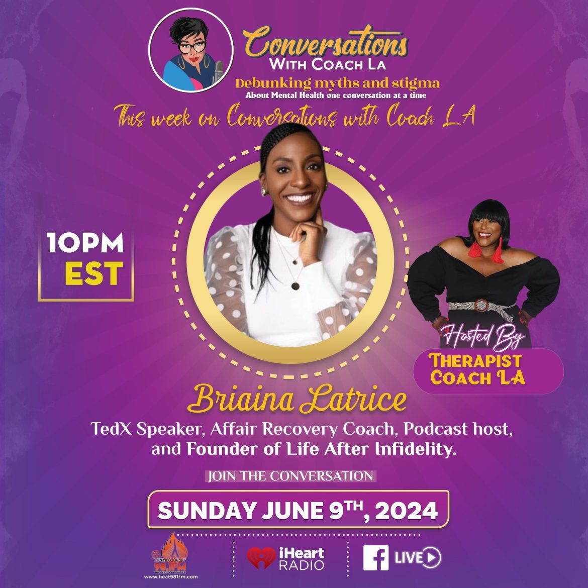 Black Podcasting - Healing the Heart From Infidelity with Briaina Latrice