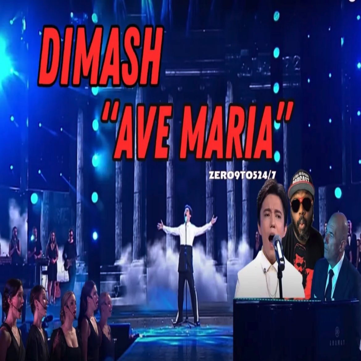Black Podcasting - Dimash's "AVE Maria" : Vocal Masterpiece | Reaction - Zero9to5247