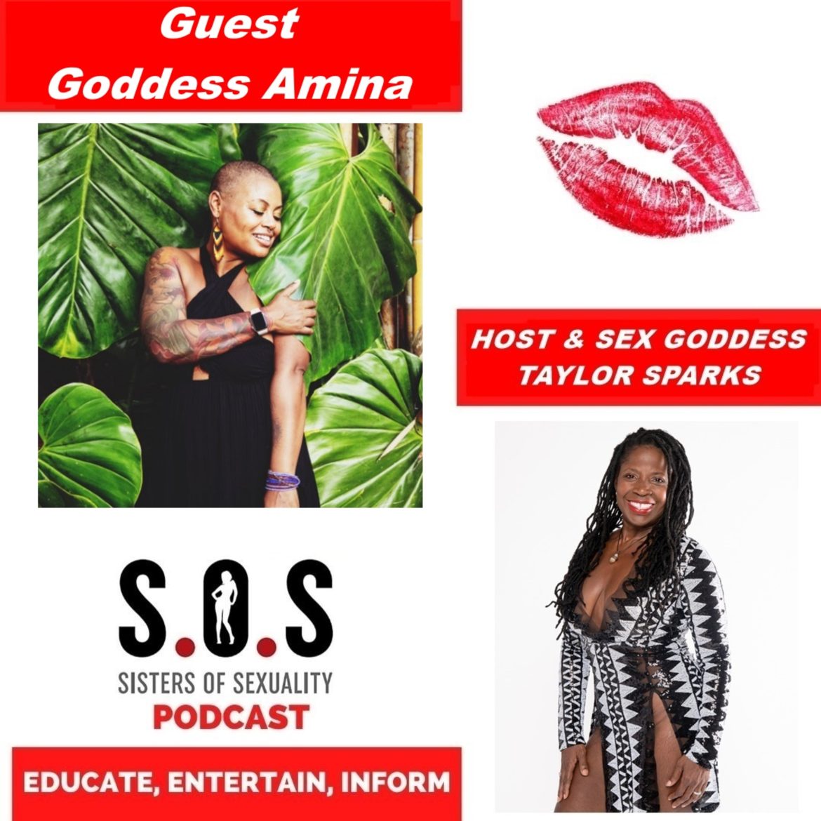 Black Podcasting - Goddess Amina Helps Us Find Our Way HOME To Our Bodies