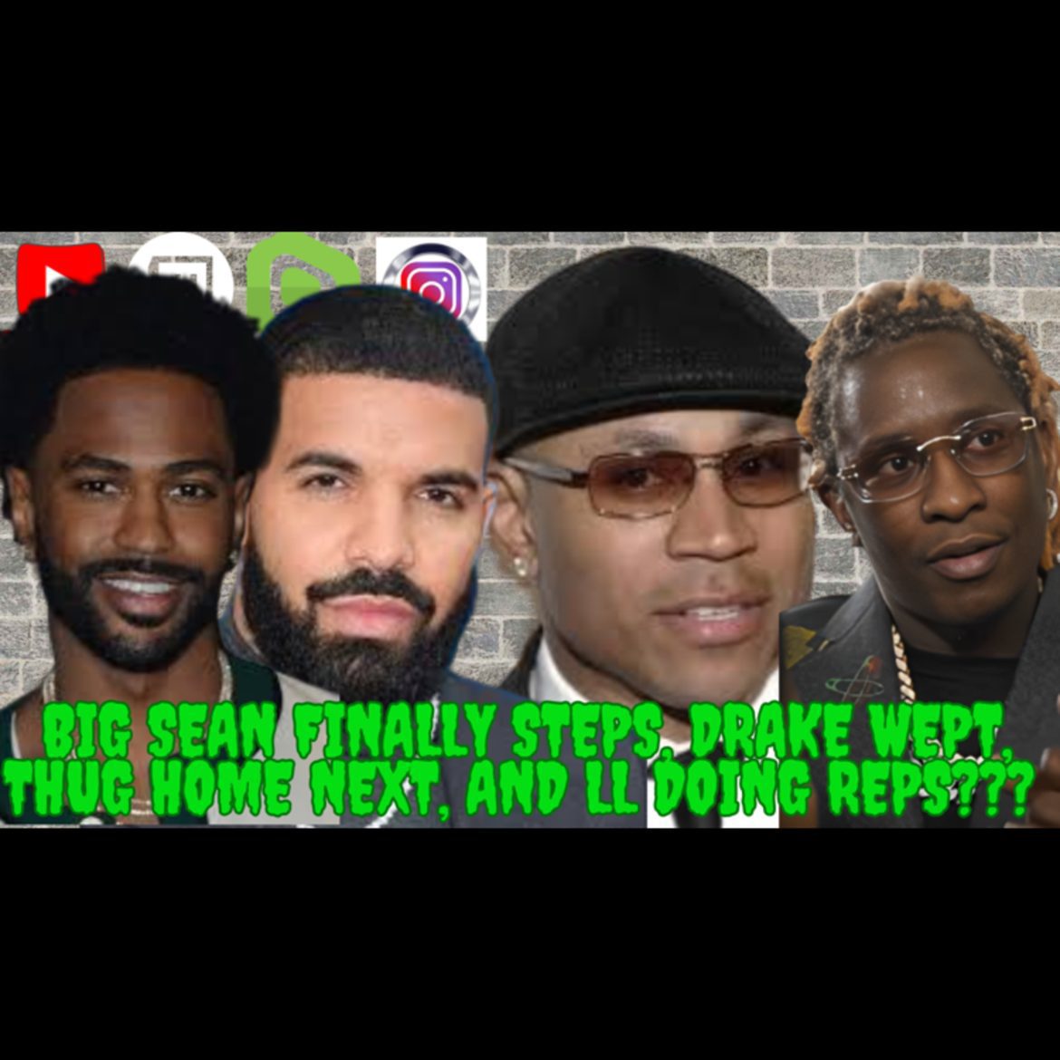 Black Podcasting - 🔴We Made It To Wednesday - Sean Finally Steps, Drake Wept, Thug Home Next, And LL Doing Reps!!!!