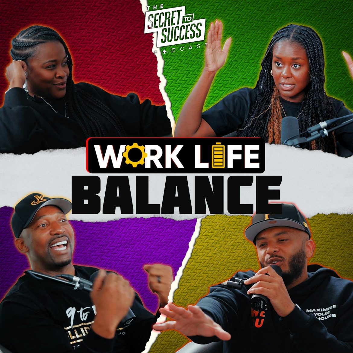 Black Podcasting - 444 - 🔴 The Hard Truth About Work-Life Balance for Couples 🔴