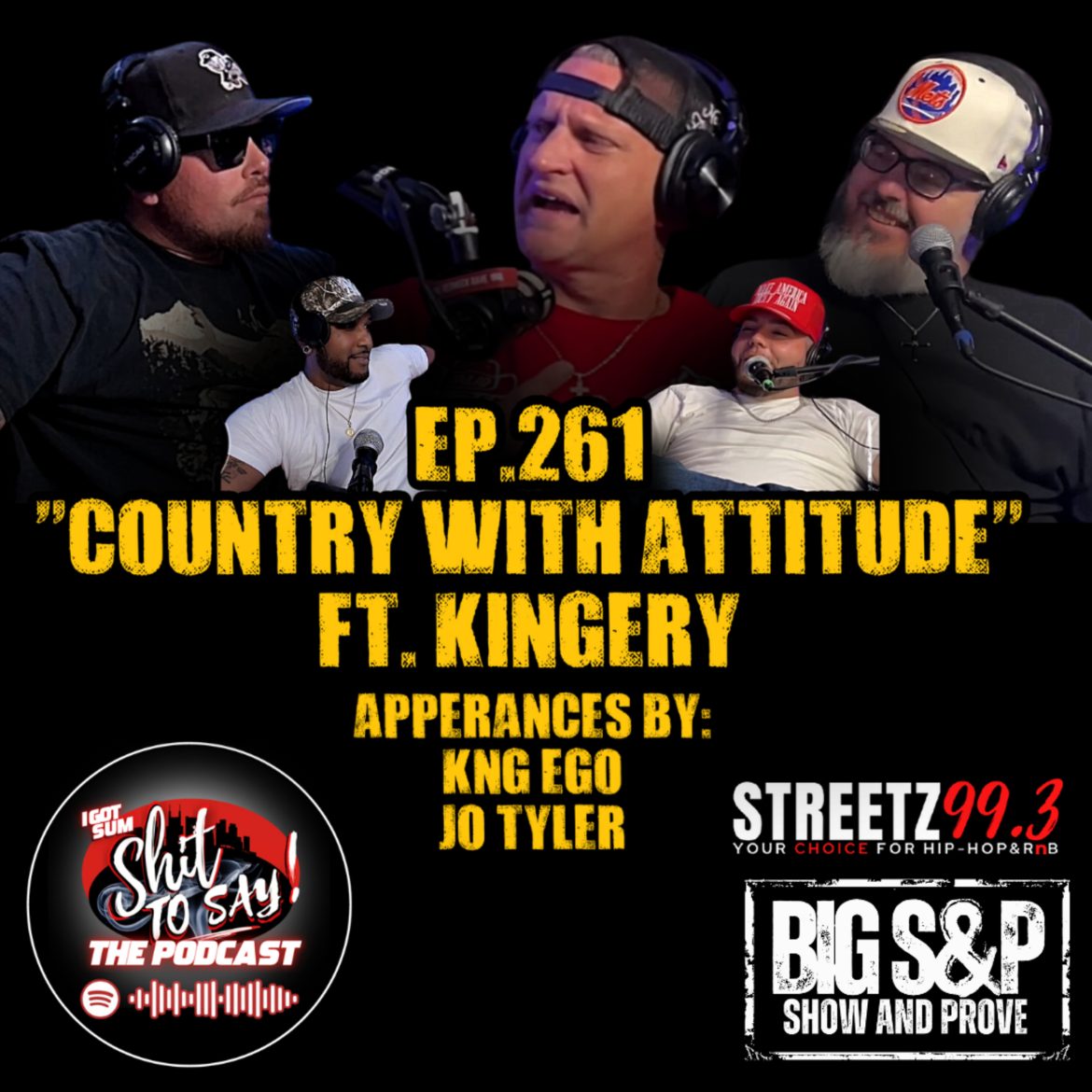 Black Podcasting - Episode 261 - "Country with Attitude" Feat. Kingery , Kng Ego & Jo Tyler