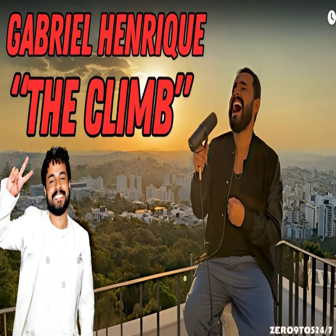 Black Podcasting - Gabriel Henrique - The Climb | REACTION [VIDEO] - ZERO9to5247