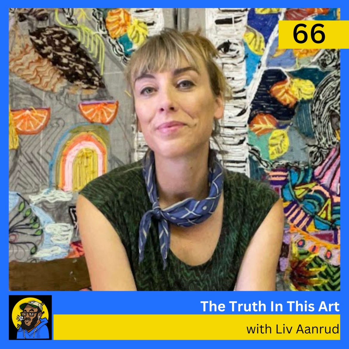 Black Podcasting - The Truth In This Art with Tufted Rug Artist Liv Aanrud