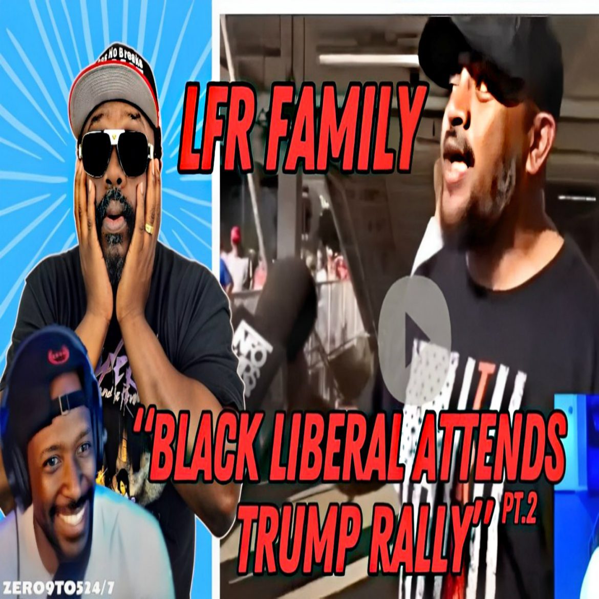 Black Podcasting - BLACK Liberal Attends Trump Rally PT.2 [AUDIO] - ZERO9to5247