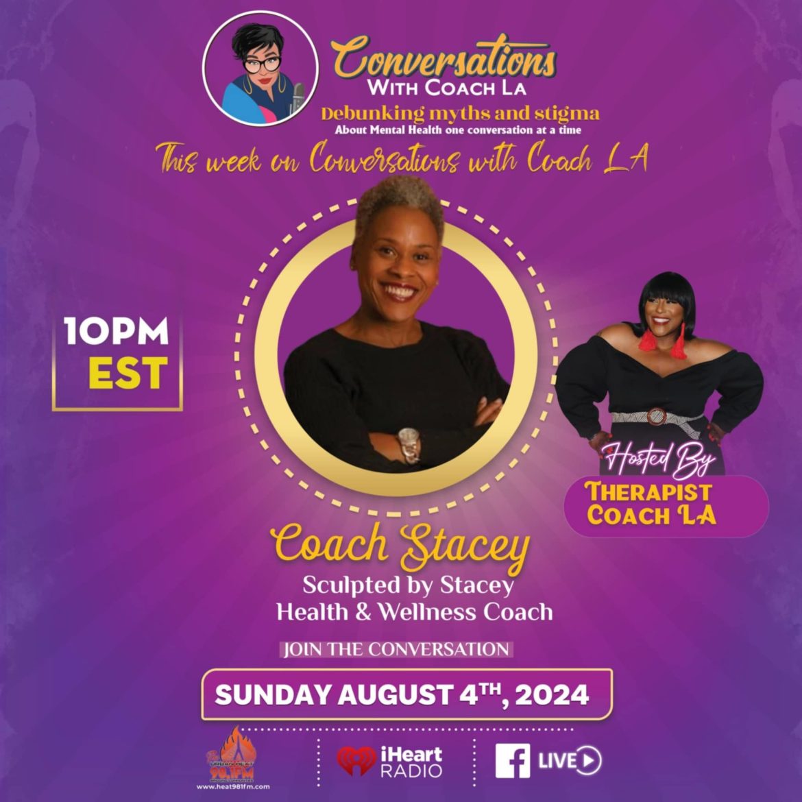 Black Podcasting - How to Unbig your back with Coach Stacey