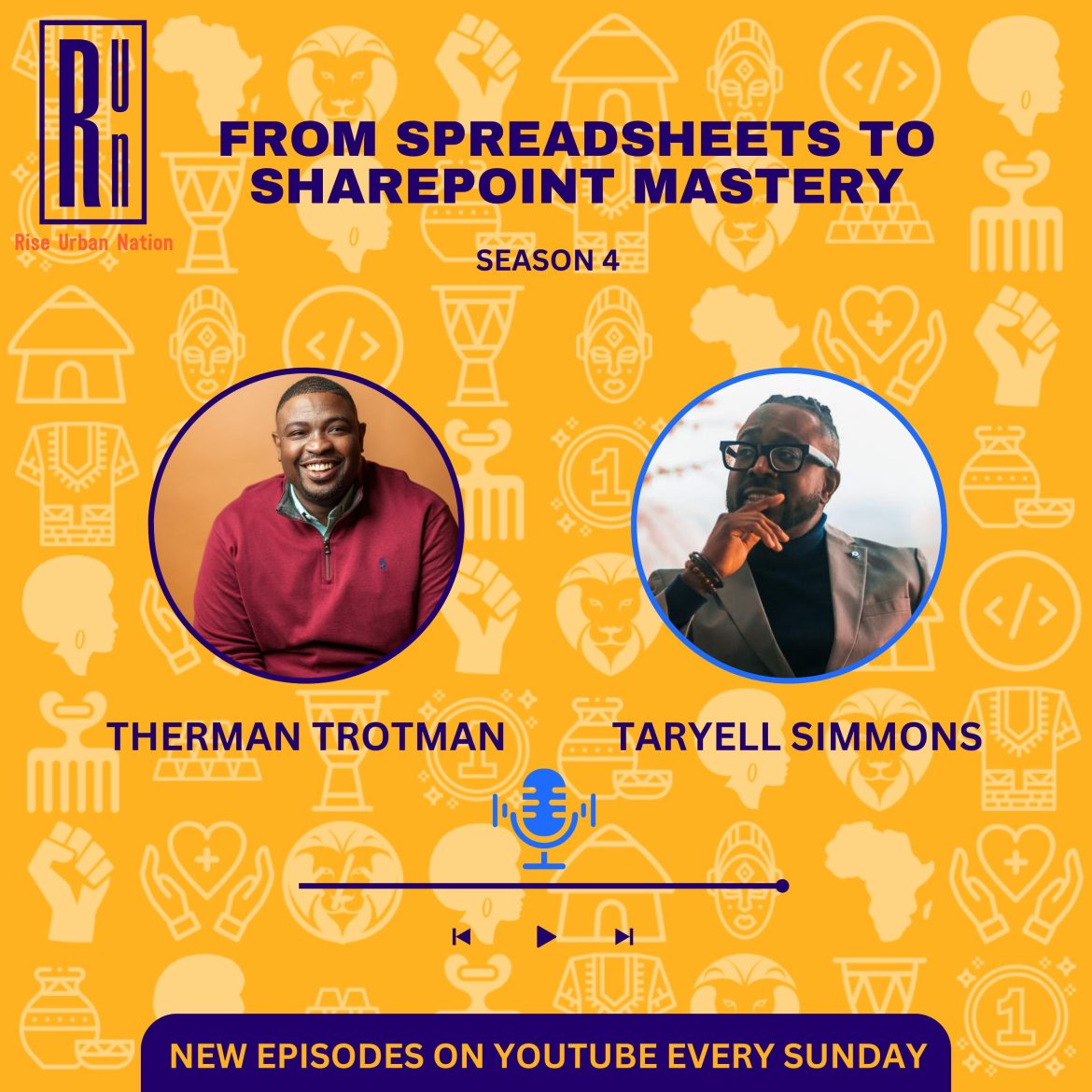 Black Podcasting - Revolutionizing Data Management with Therman Trotman: From Spreadsheets to SharePoint Mastery