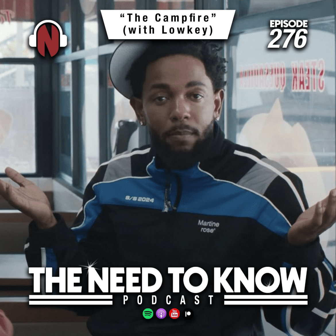 Black Podcasting - Episode 276 | "The Campfire" (with Lowkey)