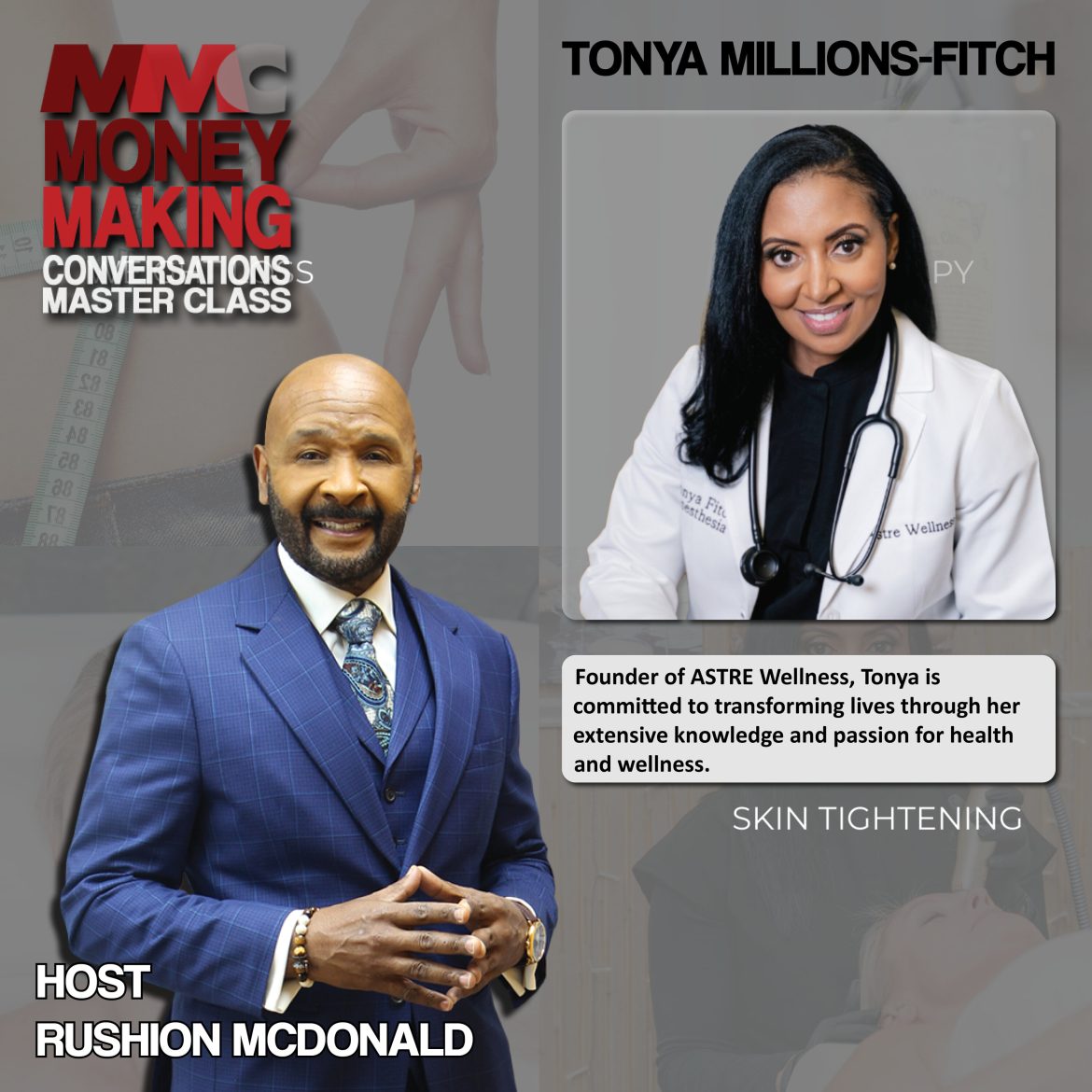 Black Podcasting - Faith and Business: A holistic and wellness advocate who became motivated by her father's poor healthcare.