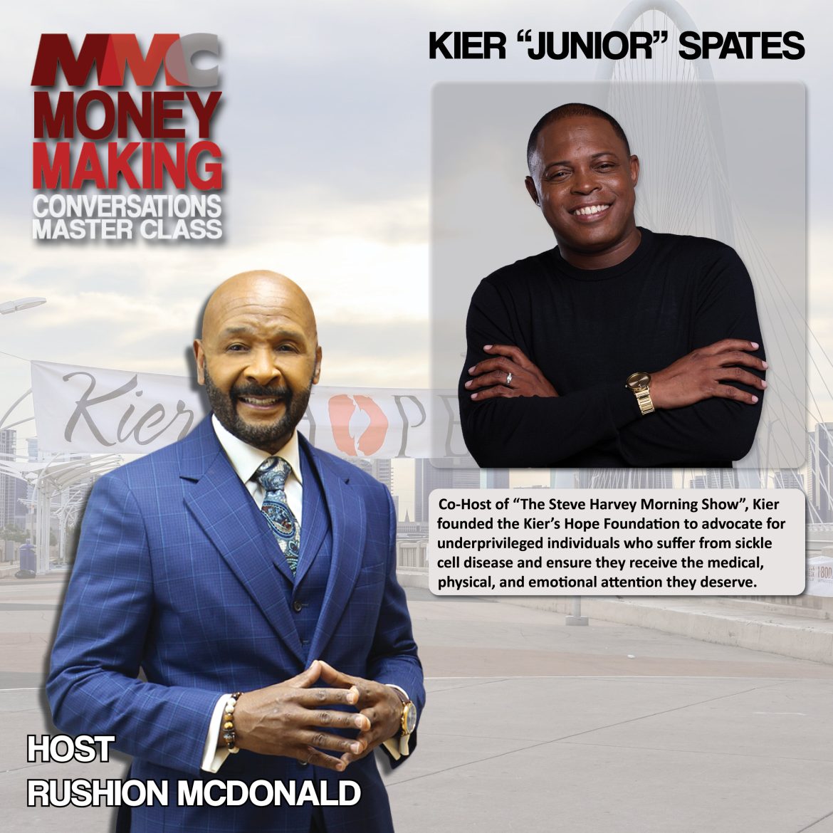 Black Podcasting - Perserverance: Kier "Junior" Spates is changing how we view people with Sickle Cell.